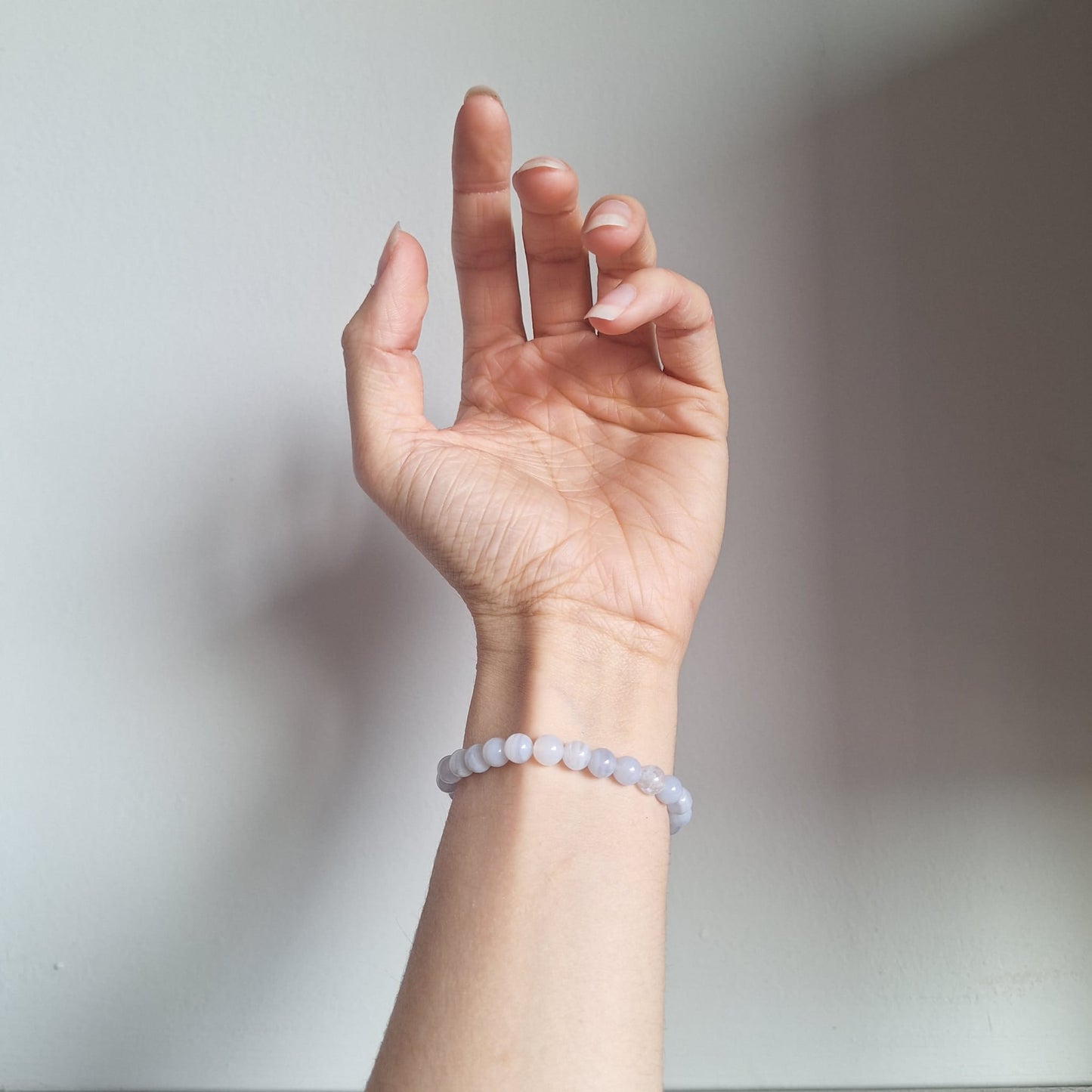 Bracelet Calcédoine - Rheamethyste