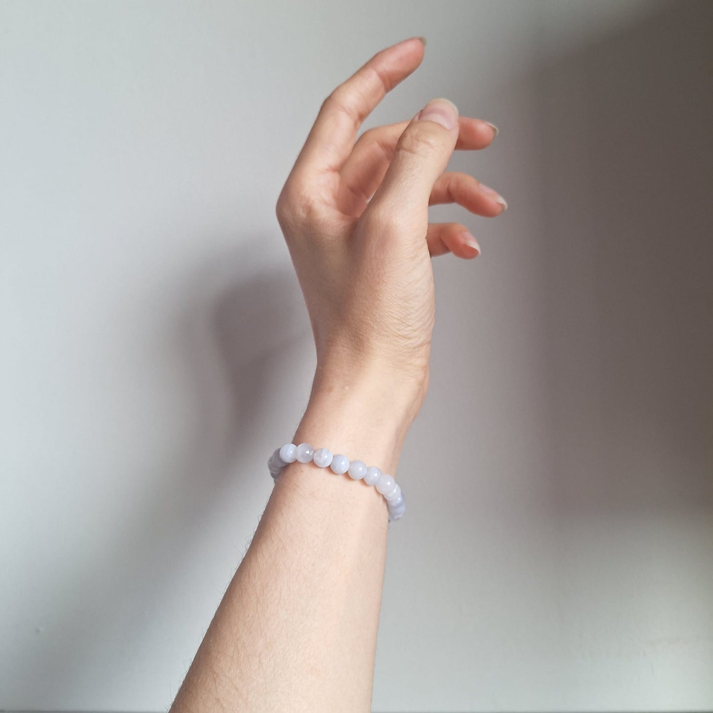 Bracelet Calcédoine - Rheamethyste