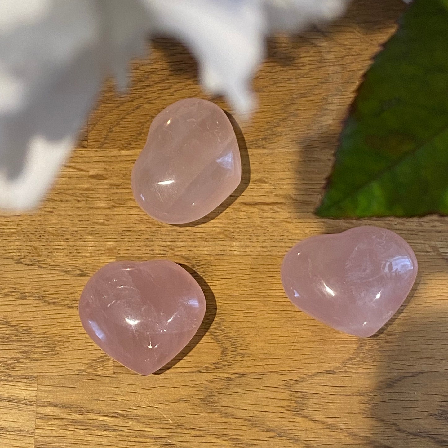 Cœur en Quartz Rose - Rheamethyste