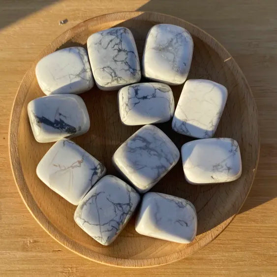 Howlite - Rheamethyste