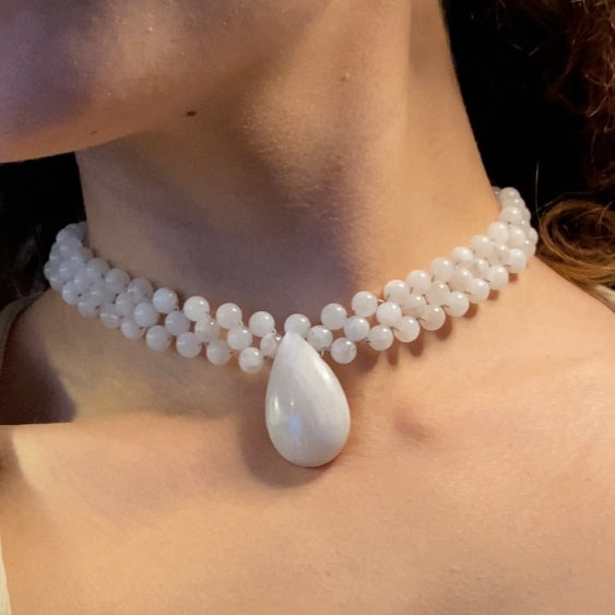 Collier Royal - Rheamethyste