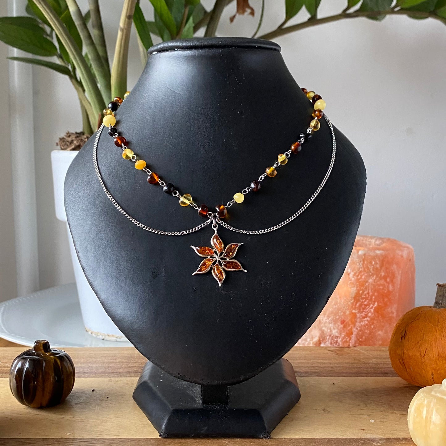 Collier Equinoxe - Rheamethyste
