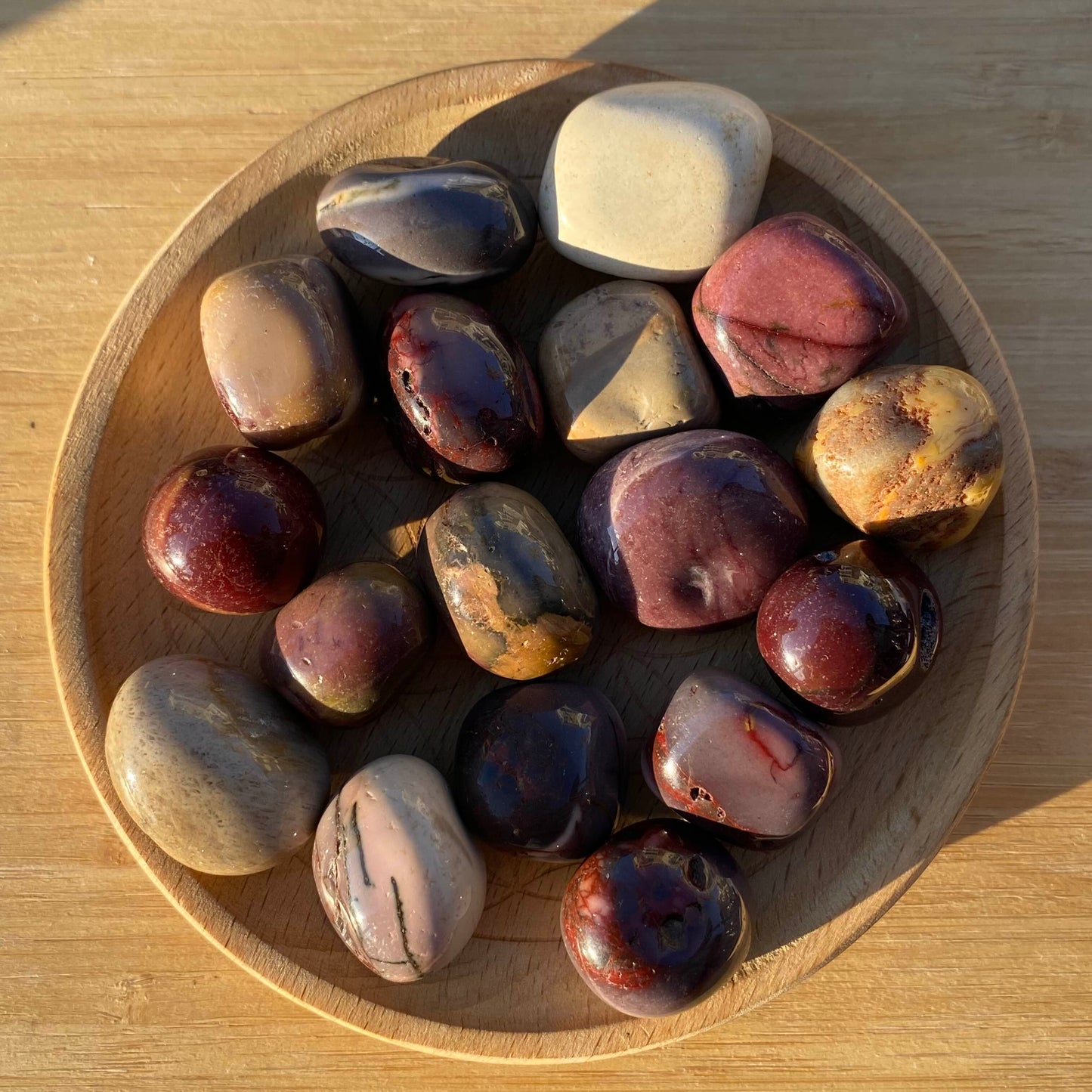 Jaspe Mokaïte - Rheamethyste