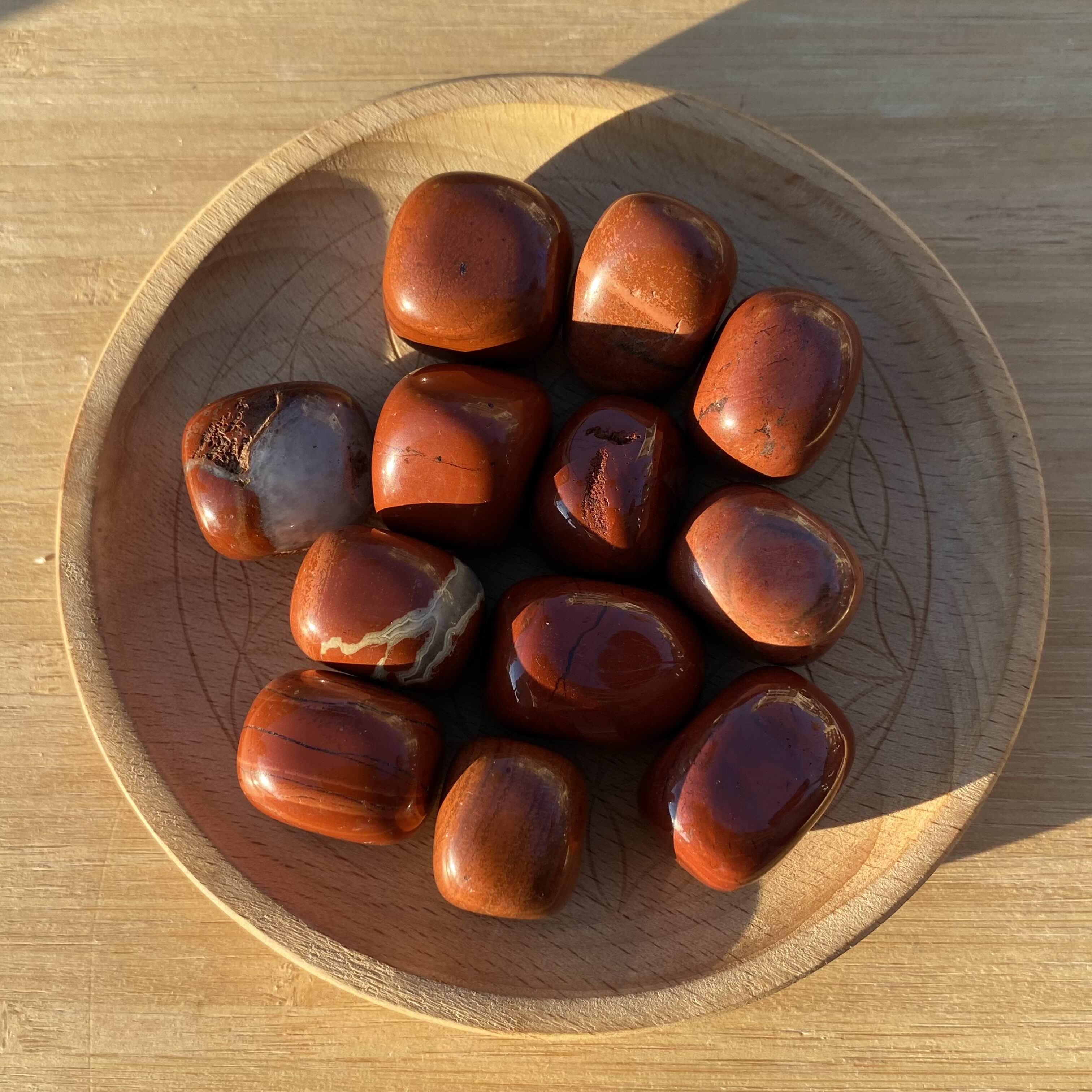 Jaspe Rouge - Rheamethyste