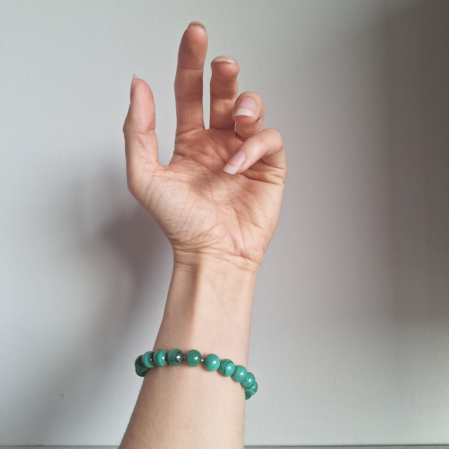 Bracelet Malachite - Rheamethyste