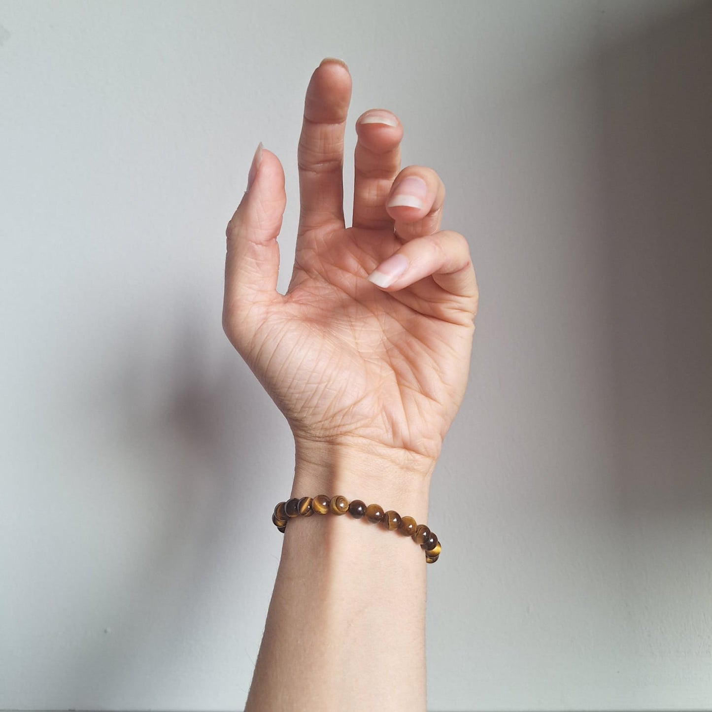 Bracelet Œil de Tigre - Rheamethyste