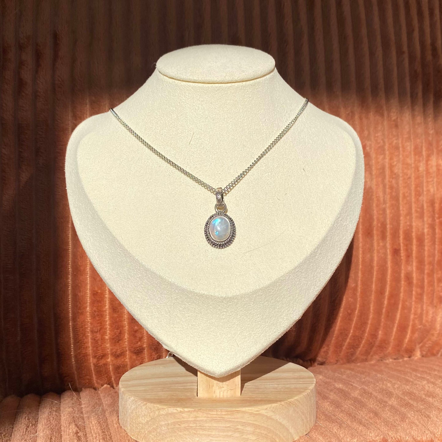 Collier Pierre de Lune - Rheamethyste