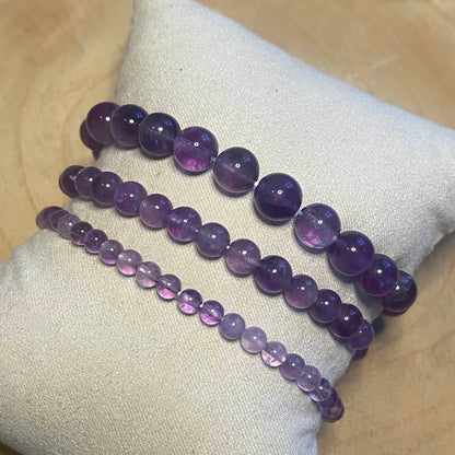 Bracelet Améthyste - Rheamethyste