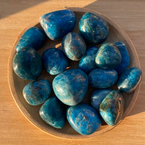 Apatite Bleue - Rheamethyste