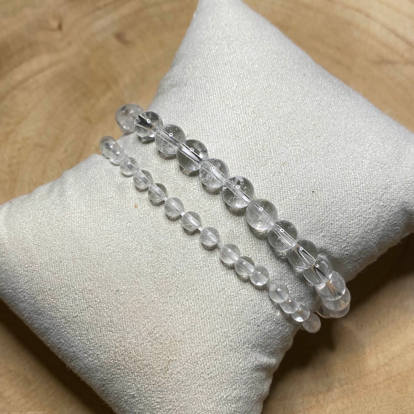 Bracelet Cristal de Roche - Rheamethyste