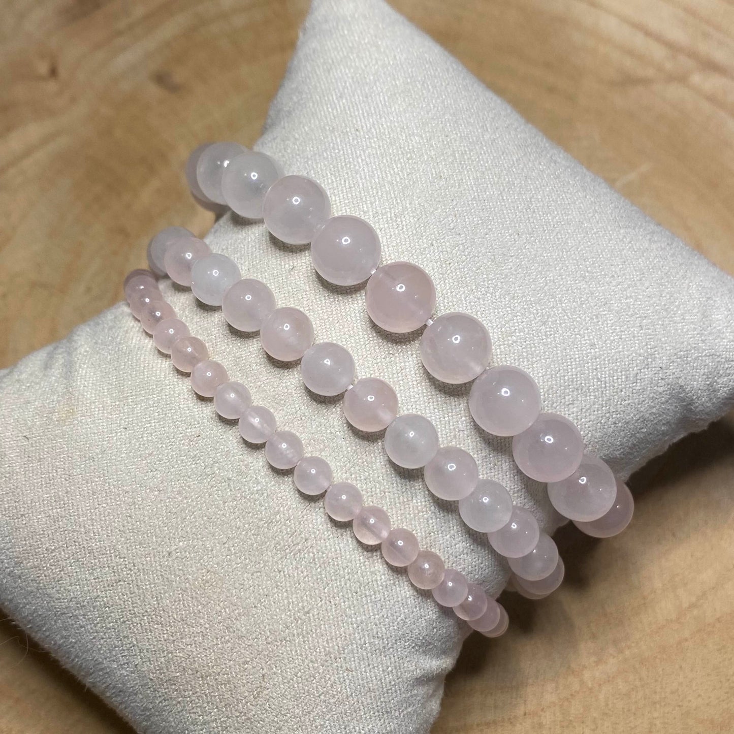 Bracelet Quartz Rose - Rheamethyste