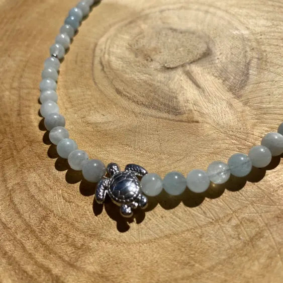 Collier Aqua - Rheamethyste