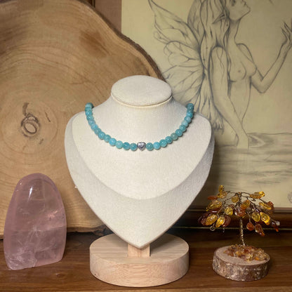 Collier Océan - Rheamethyste