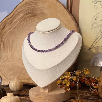 Collier Violette - Rheamethyste