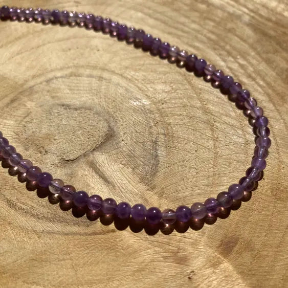 Collier Violette - Rheamethyste