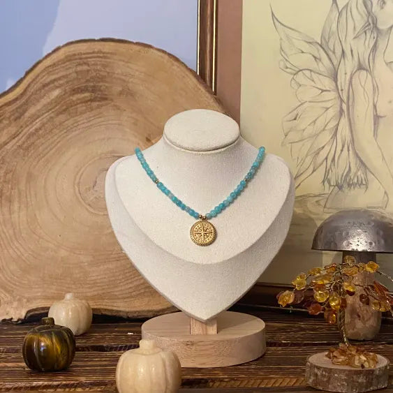 Collier Atlantide - Rheamethyste