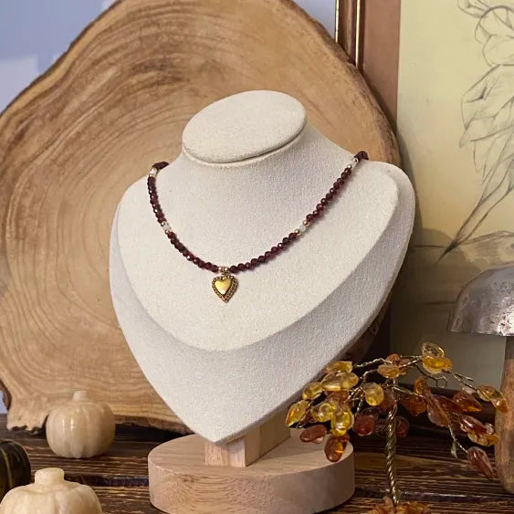 Collier Elizabeth - Rheamethyste