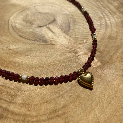 Collier Elizabeth - Rheamethyste