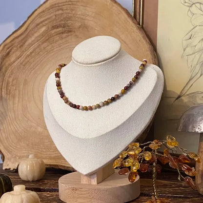 Collier Autumn - Rheamethyste