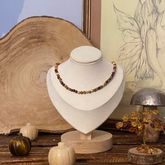 Collier Autumn - Rheamethyste