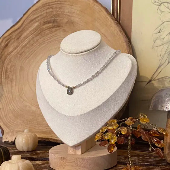 Collier Scintillant - Rheamethyste