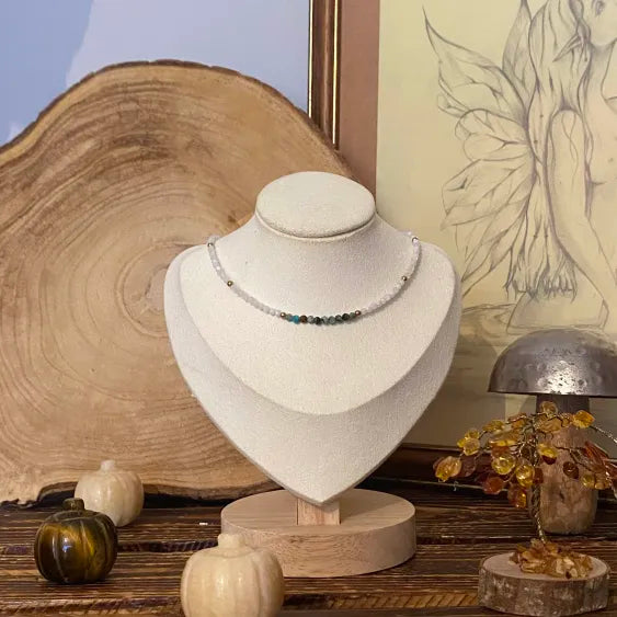 Collier Turquoise - Rheamethyste