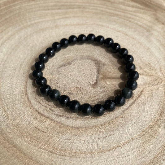 Bracelet Obsidienne Œil Céleste