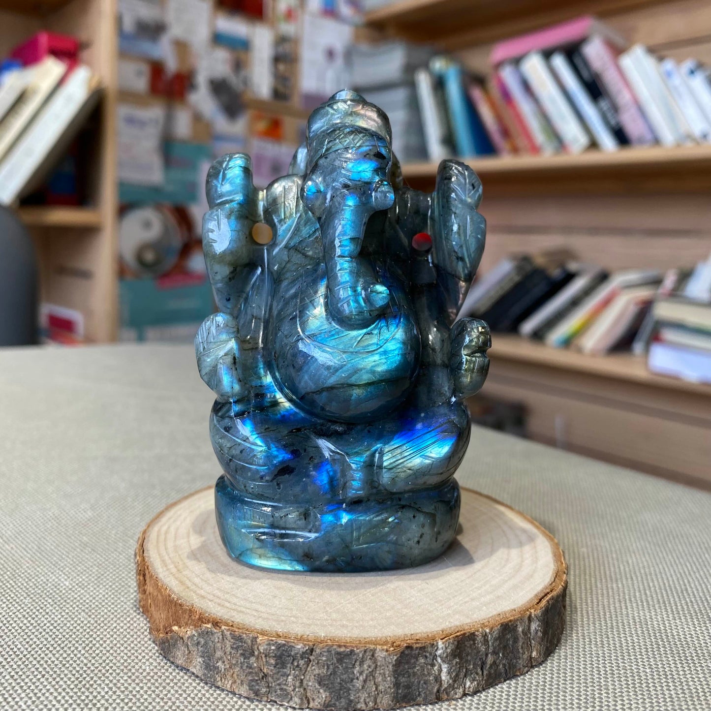 Ganesh Moyen en Labradorite