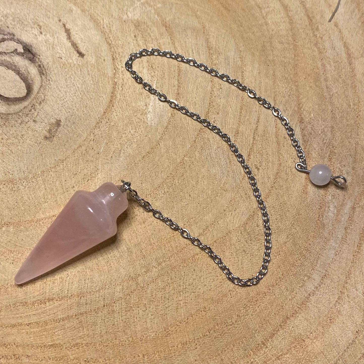 Pendule Quartz Rose Pointe
